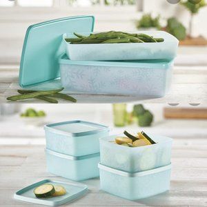 6 pc Tupperware Freeze It Plus Containers
